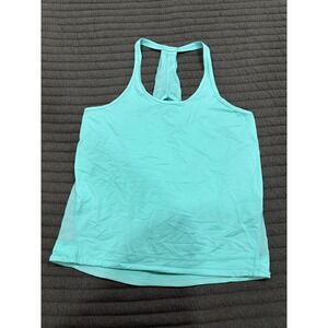 Lululemon Drop It Like It's Hot Tank Menthol MInt Green Mesh Racerback